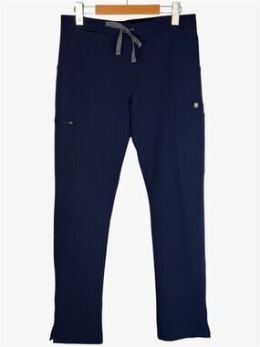 FIGS Yola High Rise Skinny Scrub Pants - Navy Blue - Siz